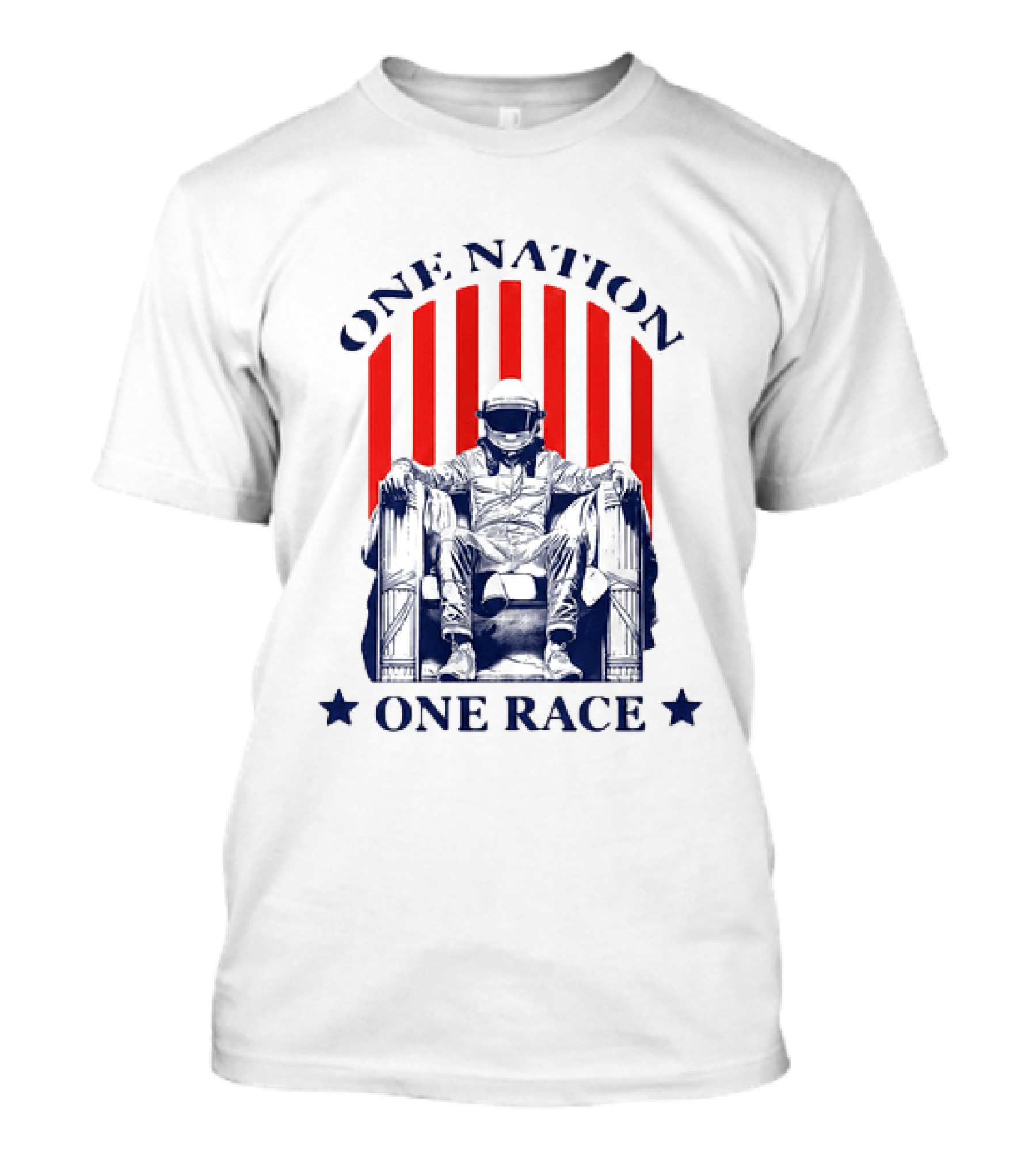 One Nation One Race Freedom 250 Grand Prix Racing Champion T-Shirt