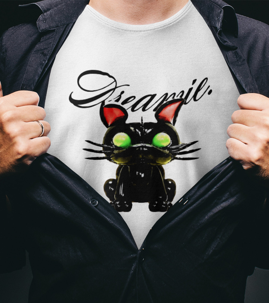 Dreamie Mariah The Scientist Black Cat Baby T-Shirt