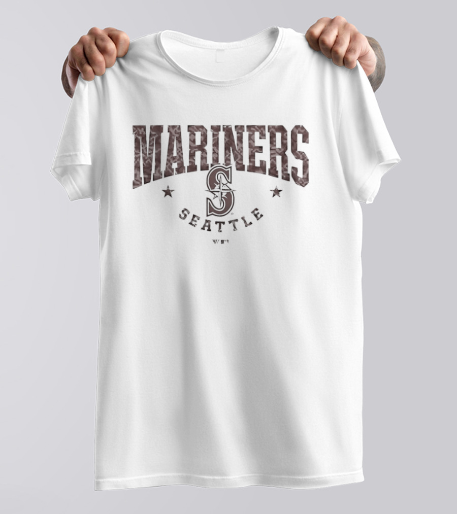Seattle Mariners 2026 Armed Forces Day Camo Luxe Mariners Seattle Stars T-Shirt