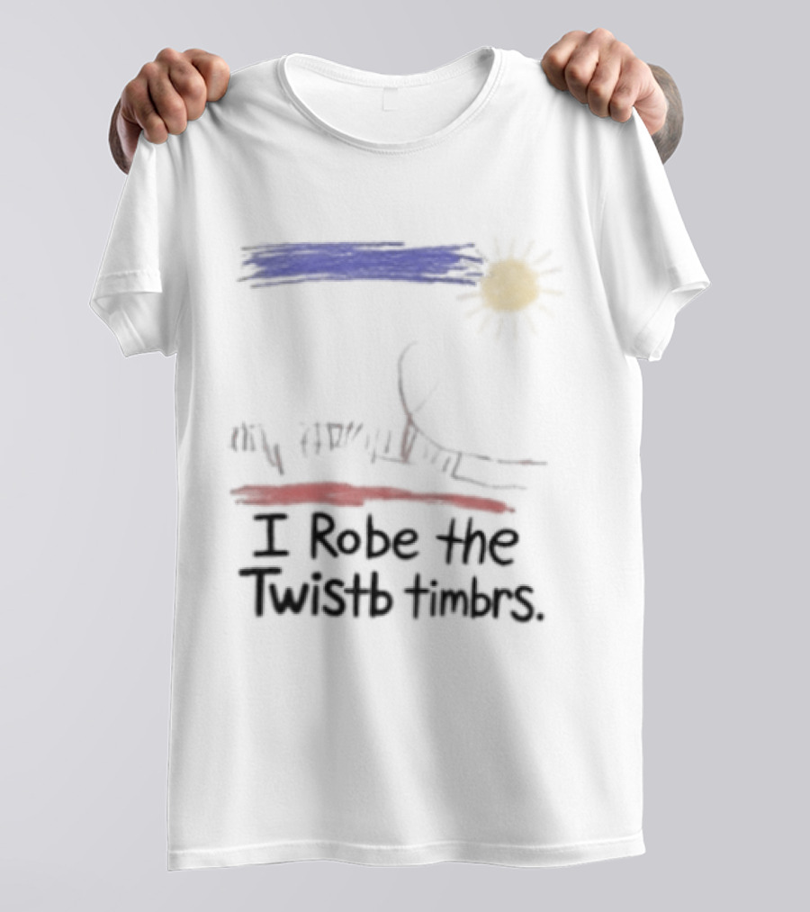 I Robe The Twistb Timbrs Sun And Tree T-Shirt