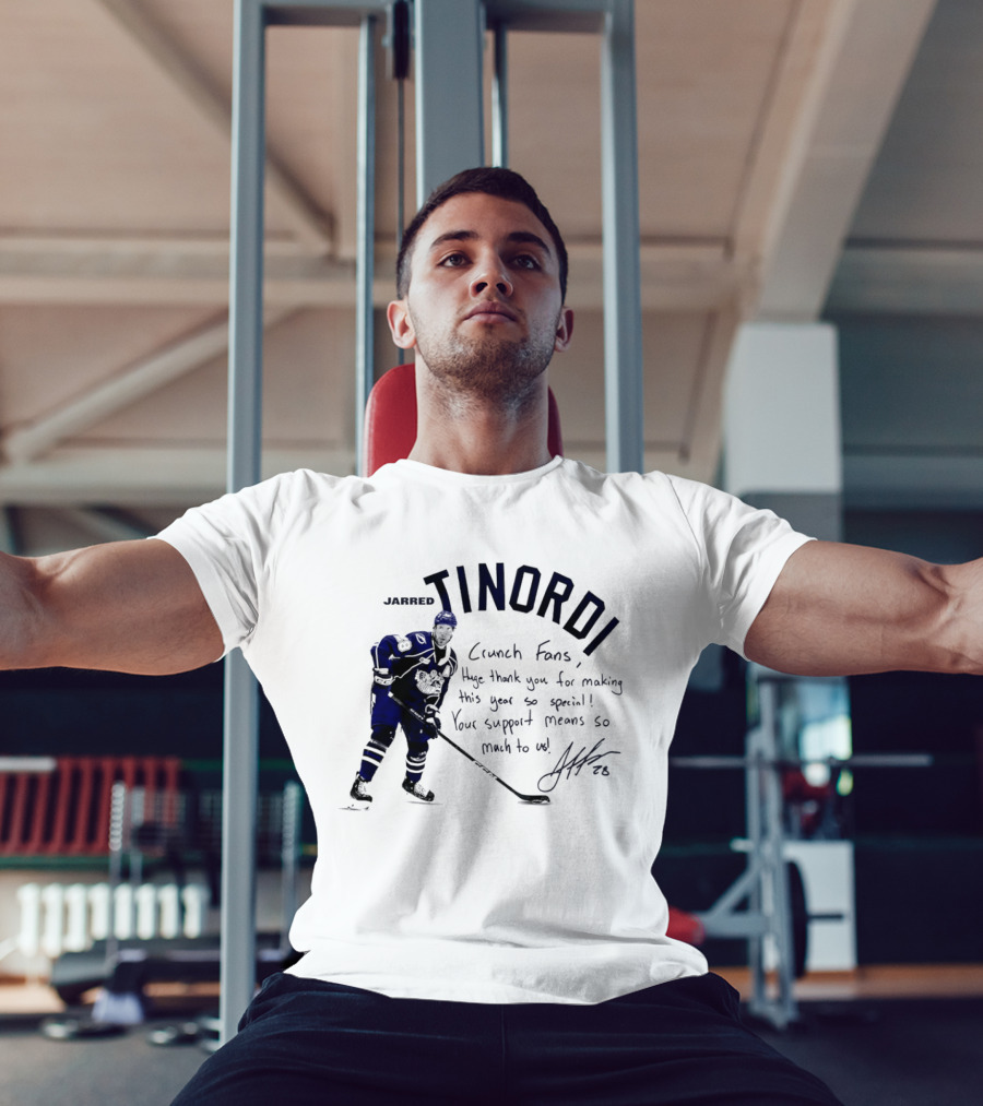 Syracuse Crunch Jarred Tinordi Fans Huge Thank You For Making This Year Special Your Support Means So Much T-Shirt