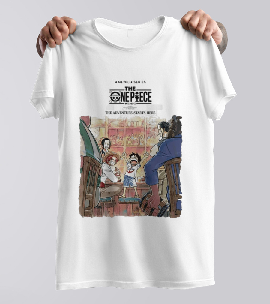 The One Piece Adventure Starts Here East Blue Remake By WIT Studio On Netflix February 2027 T-Shirt