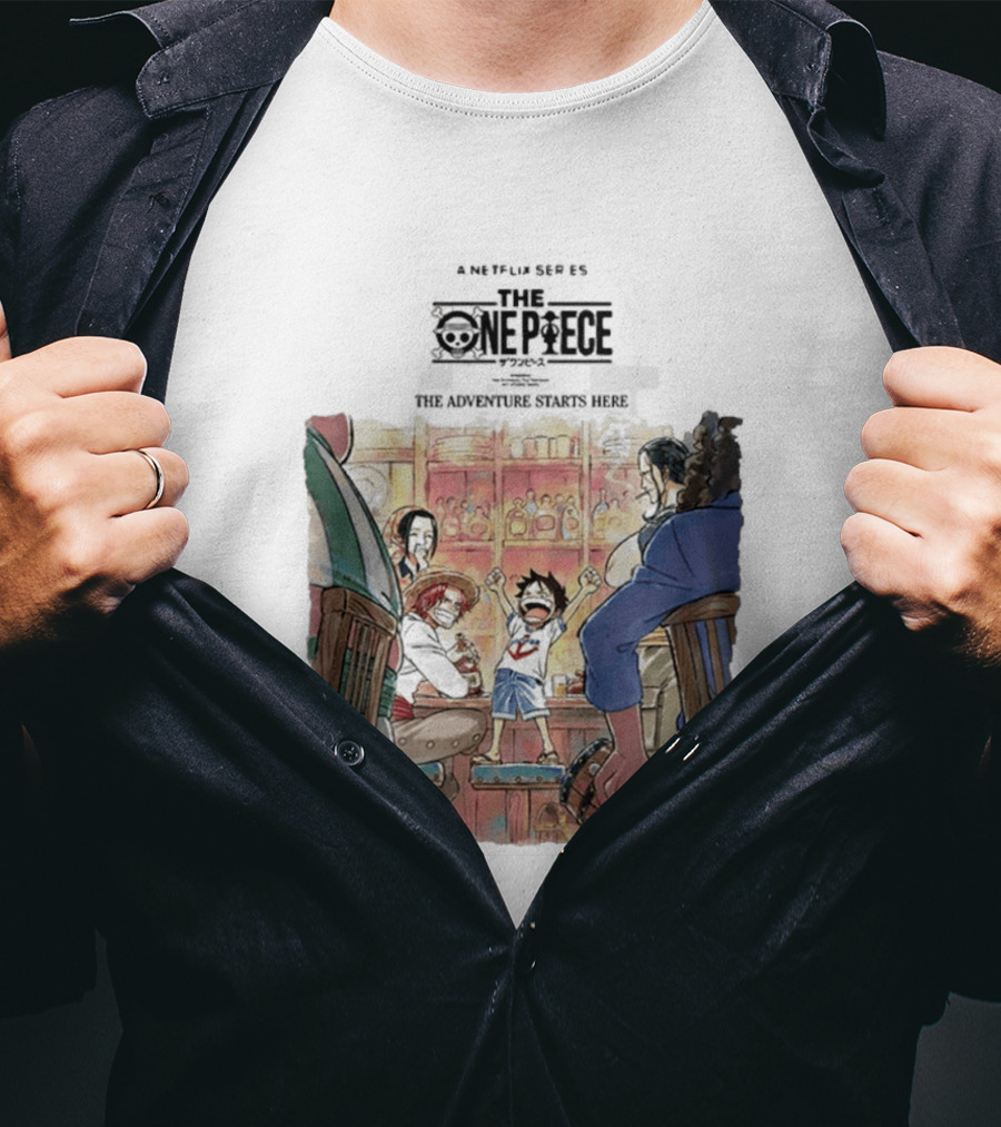 The One Piece Adventure Starts Here East Blue Remake By WIT Studio On Netflix February 2027 T-Shirt