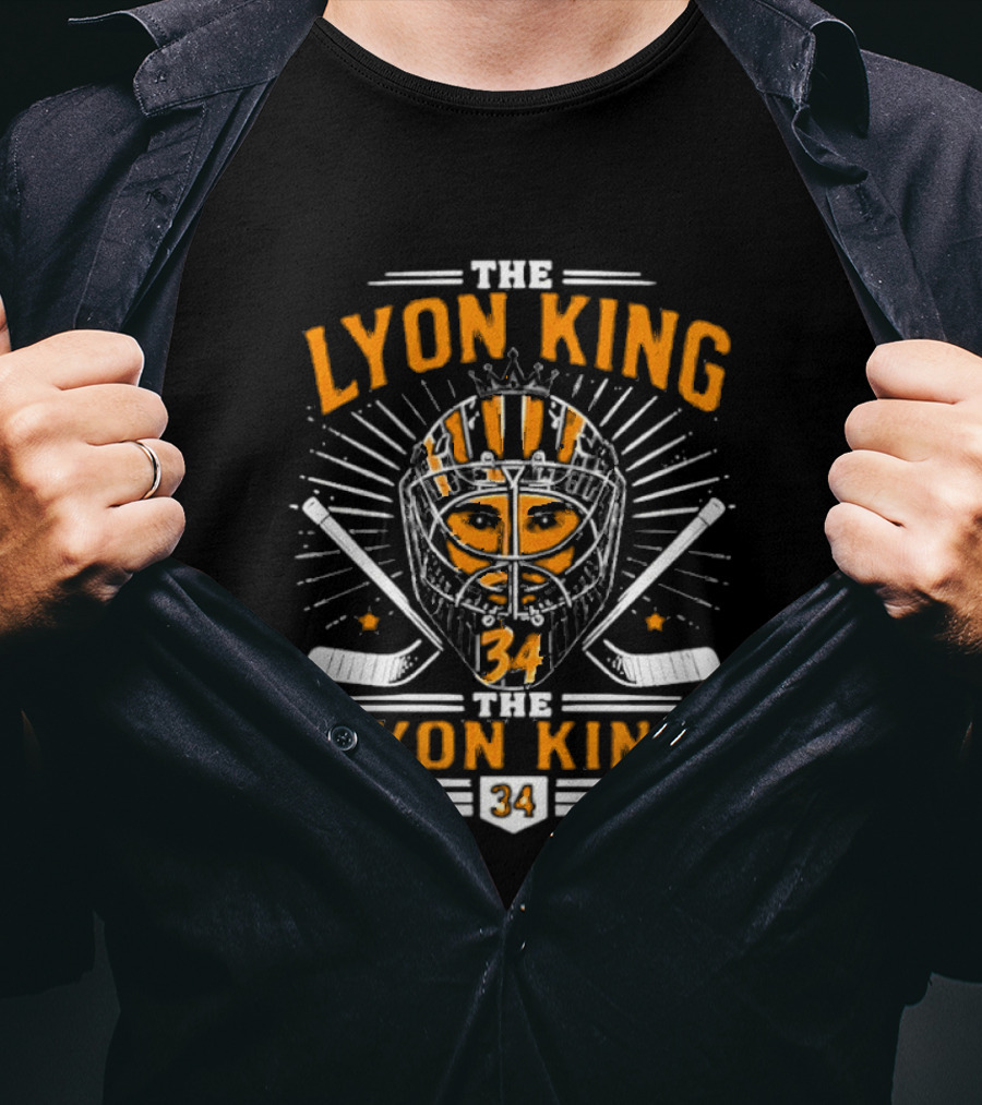 The Lyon King 34 Alex Lyon Buffalo Sabres Hockey NHL 2026 T-Shirt