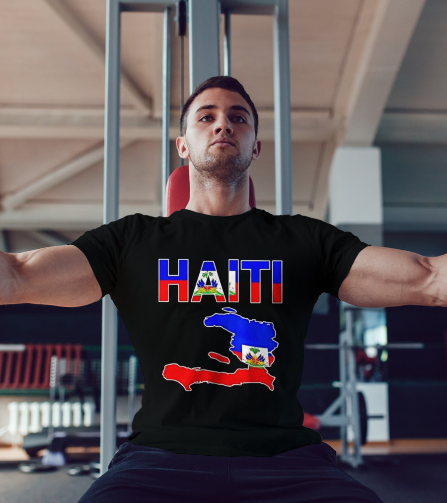 Haiti Flag Day 2026 Map Flag Haitian Pride Celebration T-Shirt