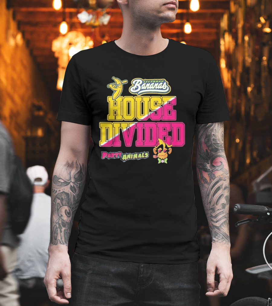 Savannah Bananas House Divided Party Animals T-Shirt