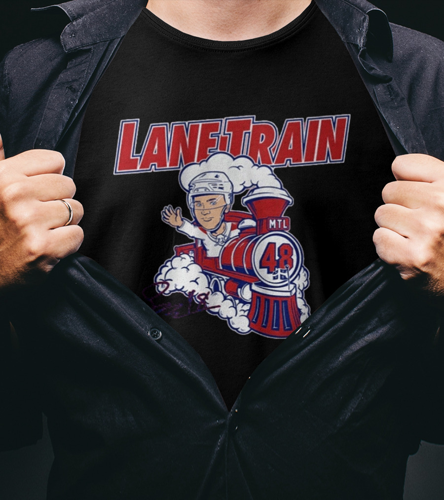 Lane Train MTL 48 Cartoon Train T-Shirt