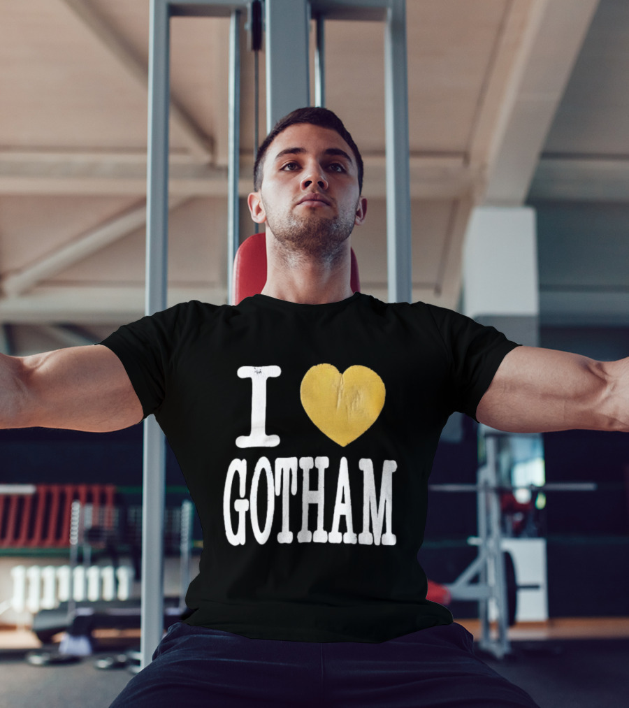 I Heart Gotham Golden Love T-Shirt
