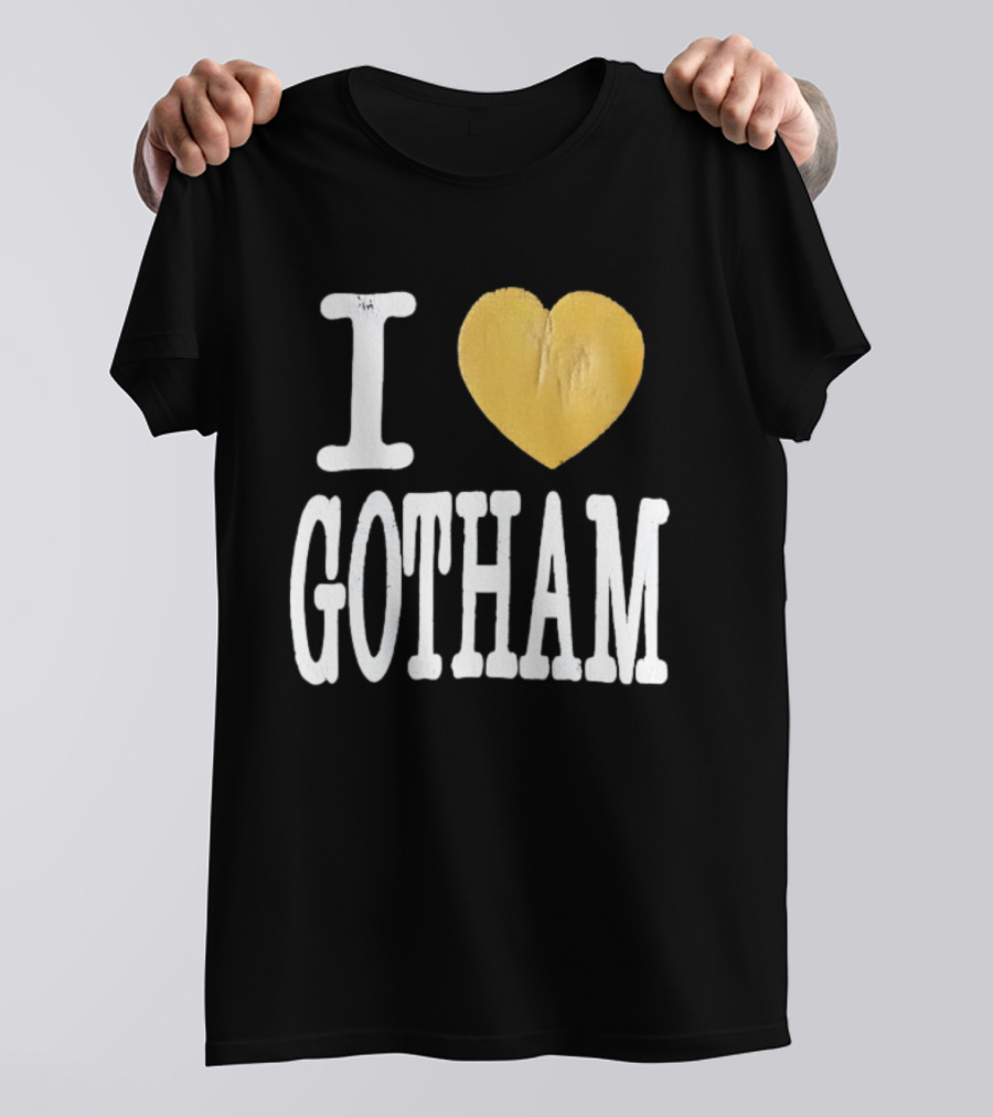 I Heart Gotham Golden Love T-Shirt