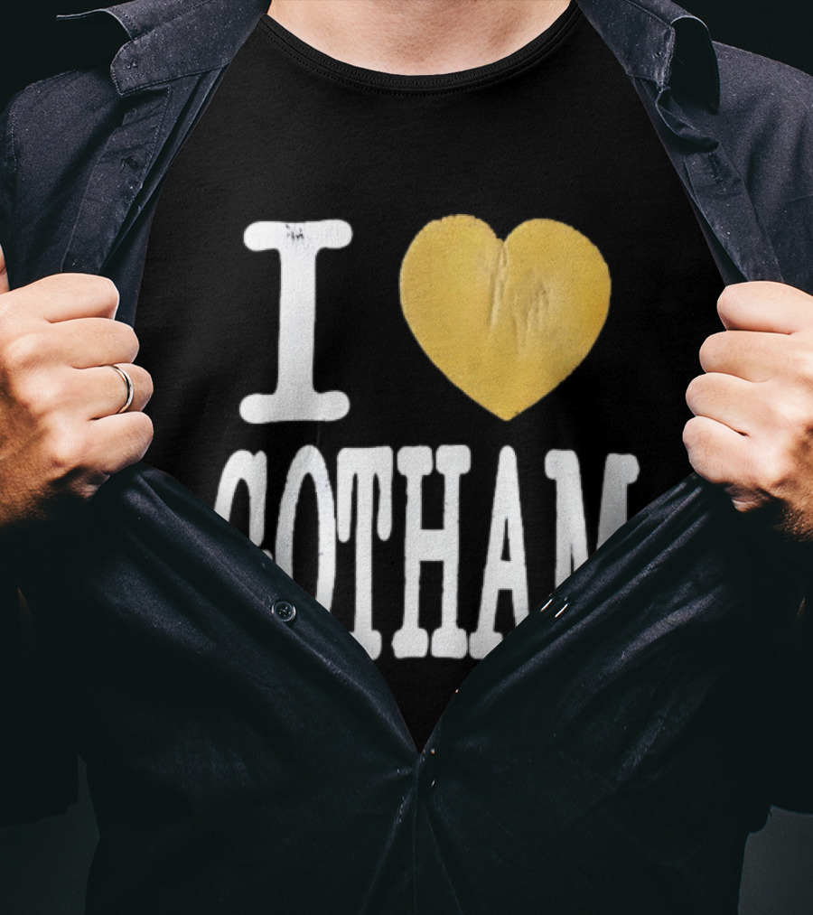 I Heart Gotham Golden Love T-Shirt