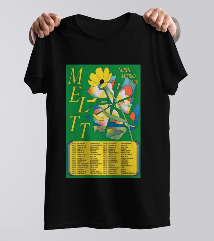 MELTT North America Tour 26 With Flower T-Shirt