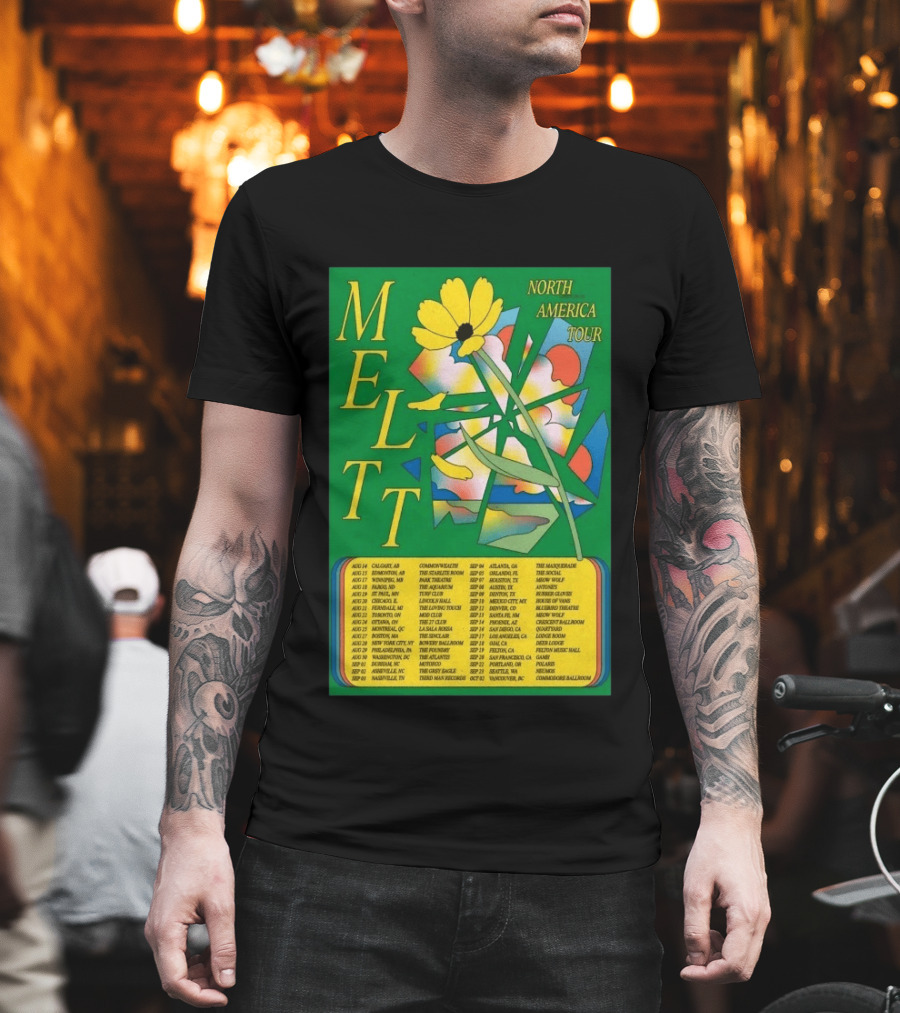 MELTT North America Tour 26 With Flower T-Shirt