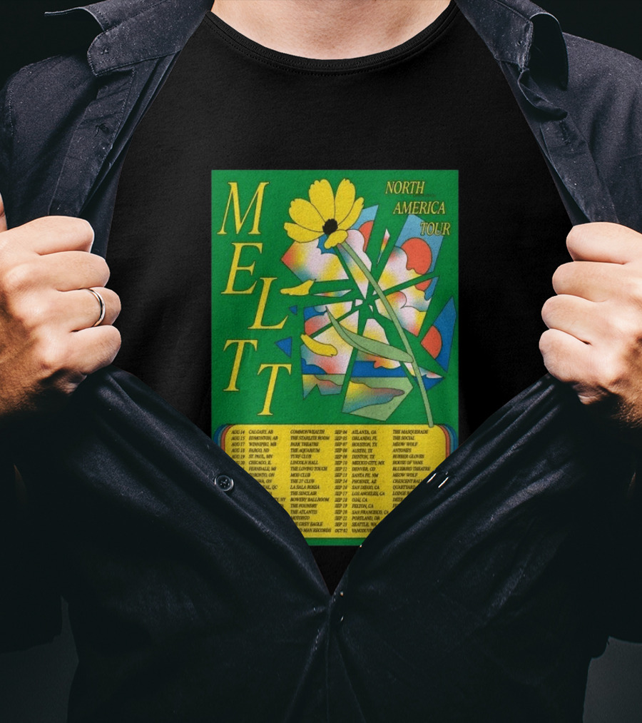 MELTT North America Tour 26 With Flower T-Shirt
