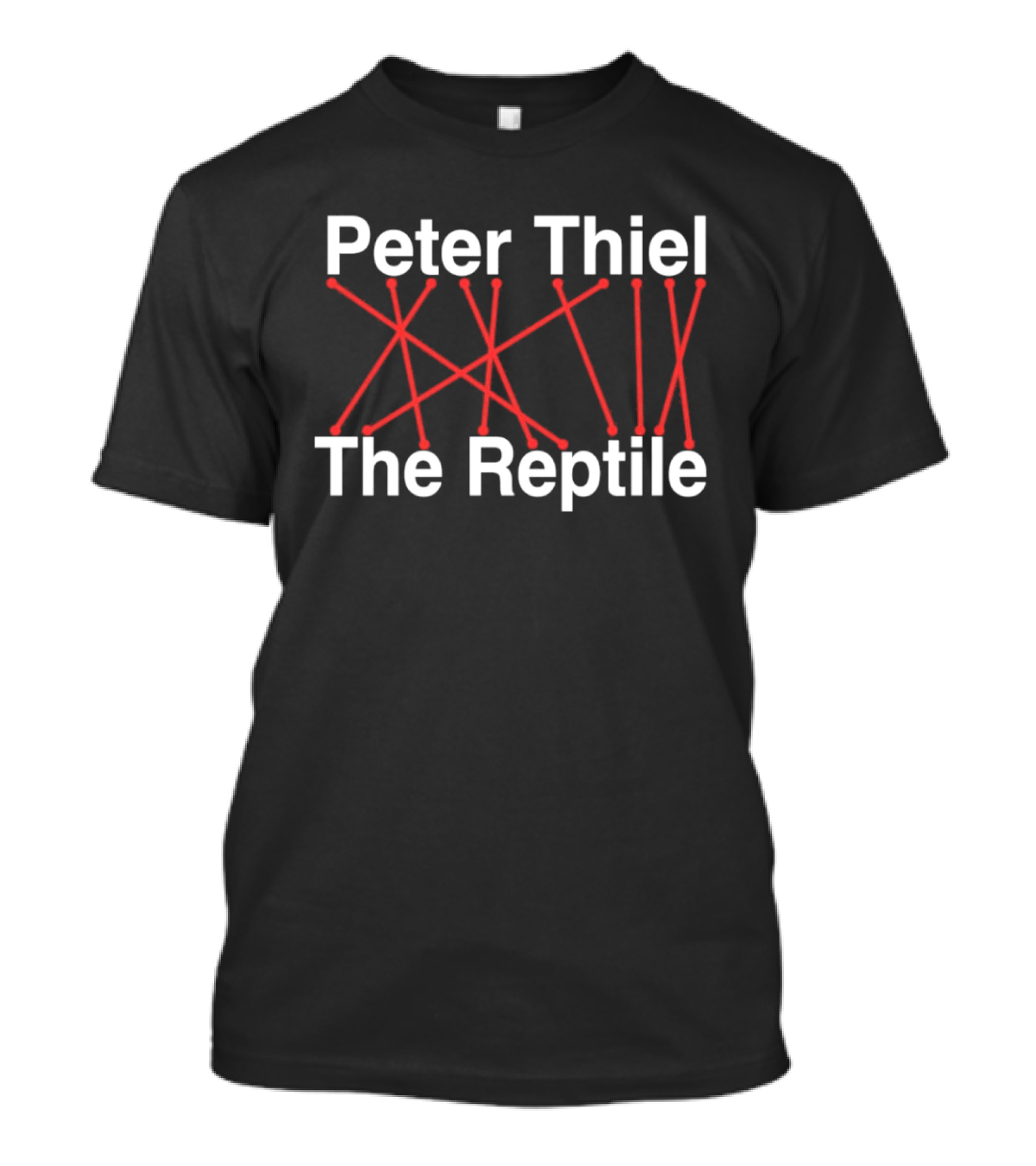 Peter Thiel XXXIX The Reptile T-Shirt