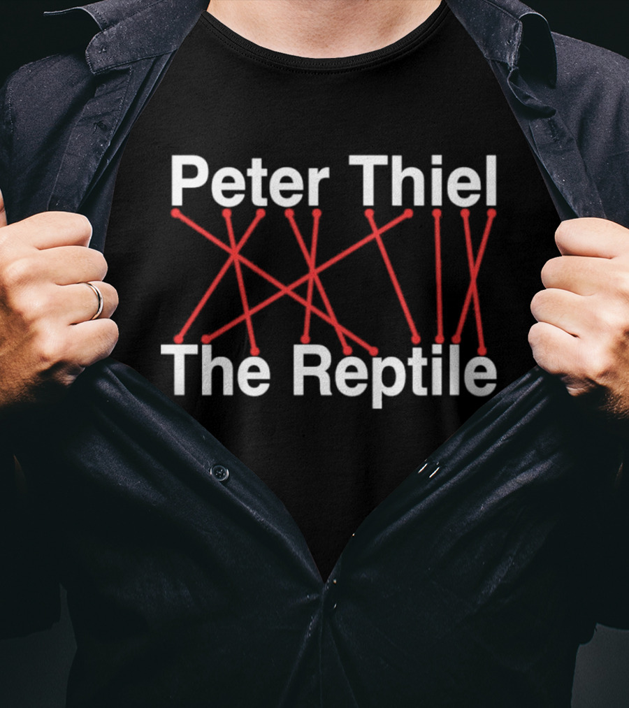 Peter Thiel XXXIX The Reptile T-Shirt
