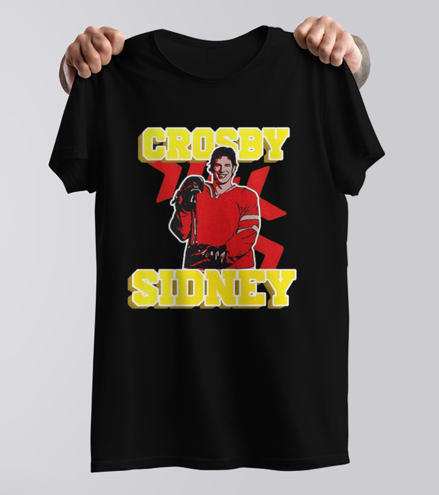 Crosby Sidney Pittsburgh Penguins Hockey NHL Legend T-Shirt