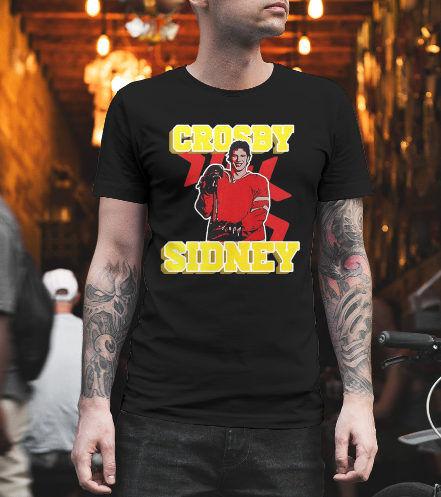 Crosby Sidney Pittsburgh Penguins Hockey NHL Legend T-Shirt