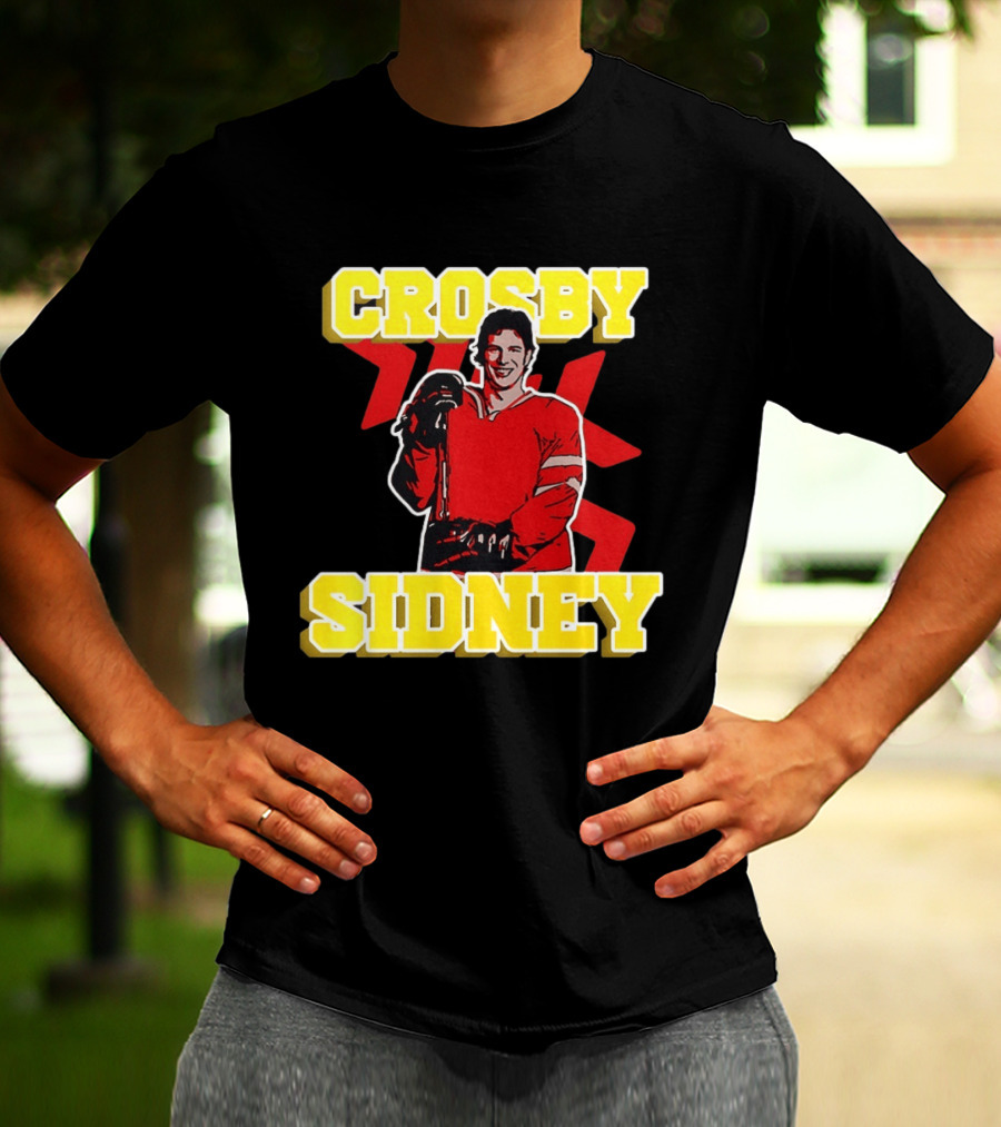 Crosby Sidney Pittsburgh Penguins Hockey NHL Legend T-Shirt