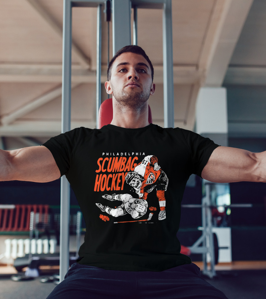 Philadelphia Scumbag Hockey Philadelphia Flyers T-Shirt