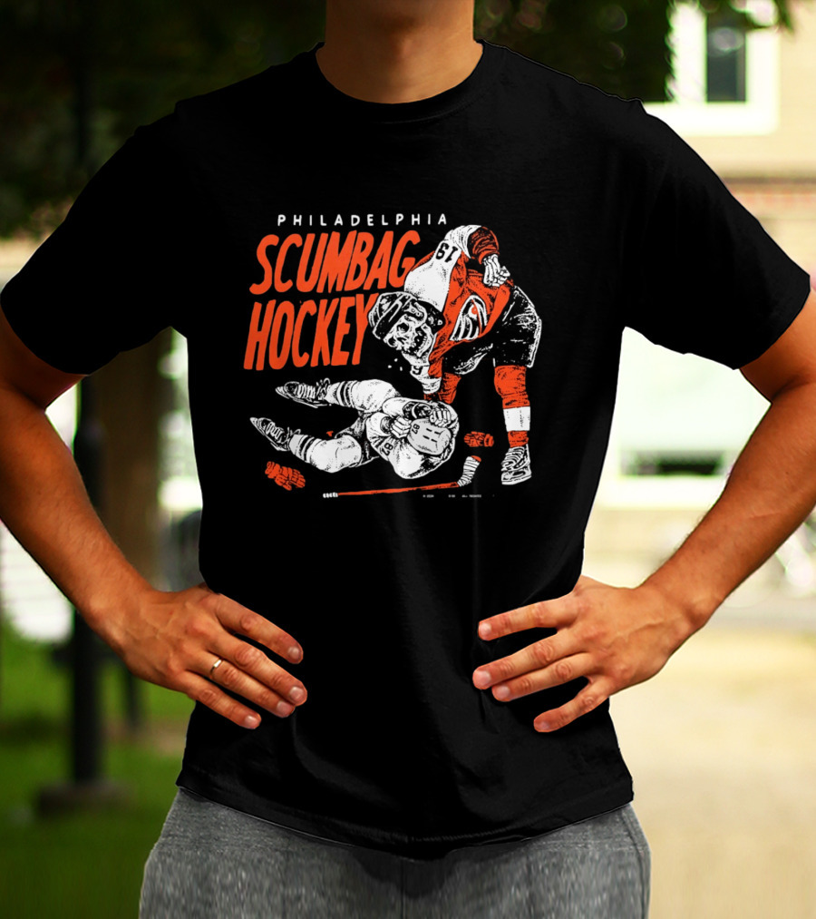 Philadelphia Scumbag Hockey Philadelphia Flyers T-Shirt