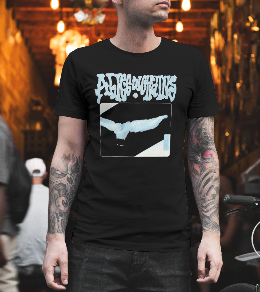 Alice In Chains X Ray Arm Elbow Skeleton Image T-Shirt