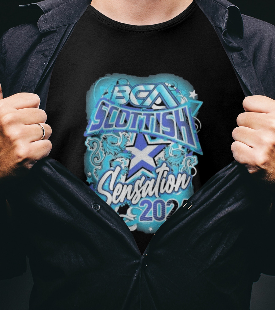 BCA Scottish Sensation 2026 Lions And Stars Competition T-Shirt