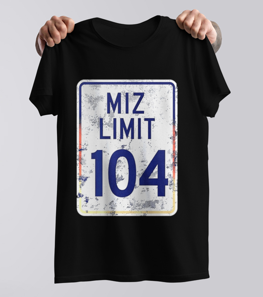 Miz Limit 104 Jacob Misiorowski Milwaukee Brewers T-Shirt