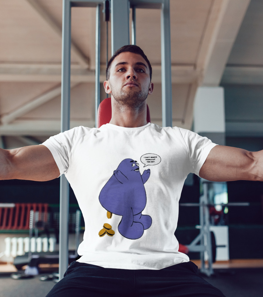 Rare AKOMPLICE GRIMACE I Can't Believe People Eat This T-Shirt