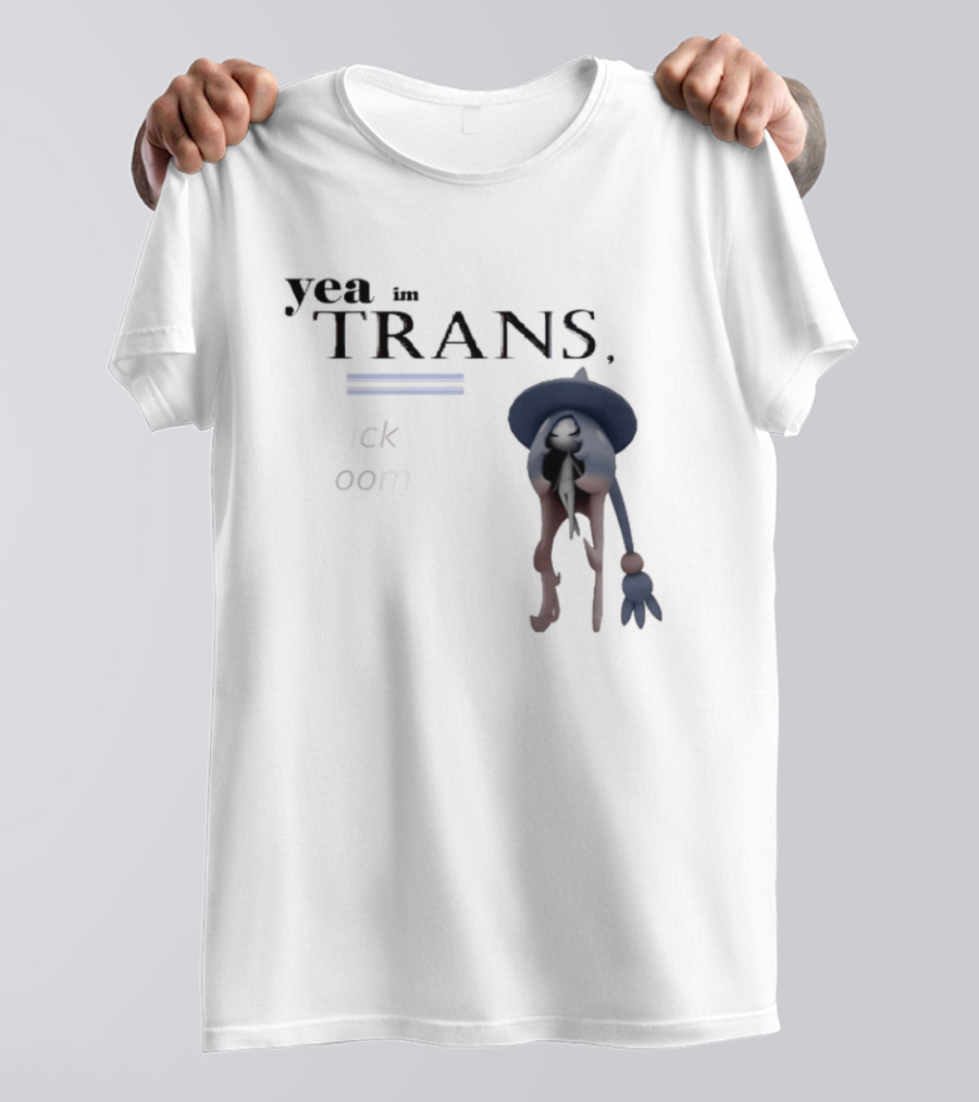 Hatterene Yea I'm Trans Trick Room T-Shirt