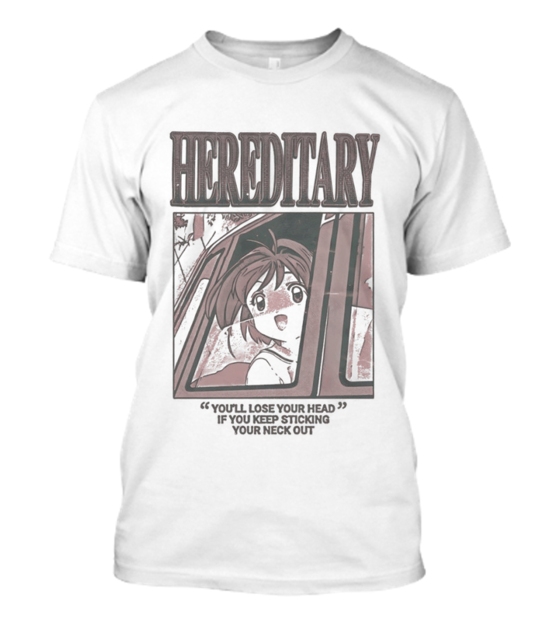 Hereditary Sakura Kinomoto Cardcaptor Sakura You'll Lose Your Head If You Keep Sticking Your Neck Out T-Shirt
