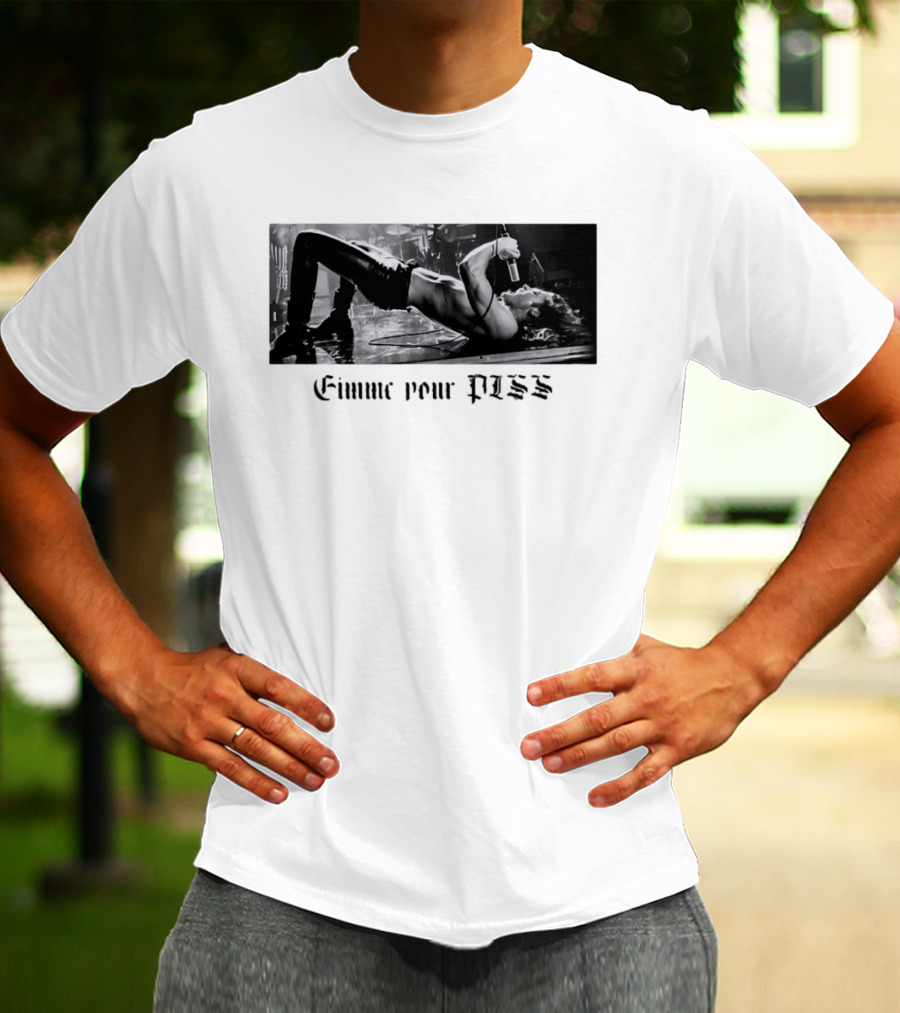 Gimme Your PISS Lestat De Lioncourt Rock Concert Performance T-Shirt