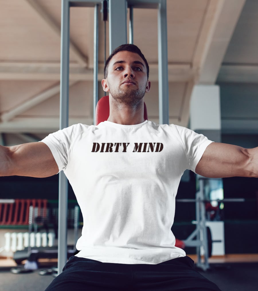 Bang Chan Dirty Mind Bold Vintage Font T-Shirt