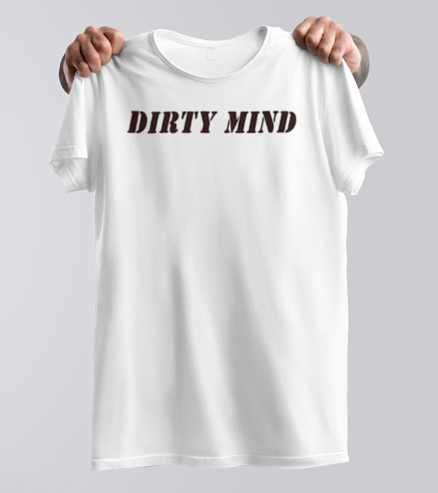 Bang Chan Dirty Mind Bold Vintage Font T-Shirt