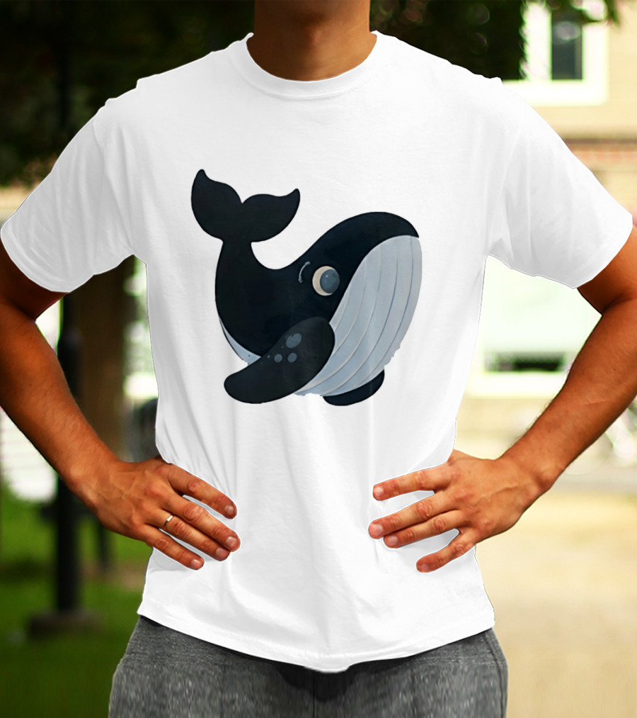 Cocomelon The Movie J.J Whale Cartoon T-Shirt
