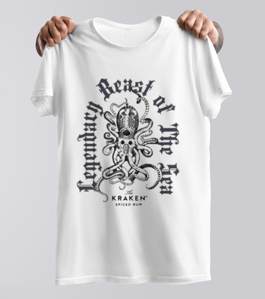Legendary Beast Of The Sea The Kraken Est 1834 T-Shirt