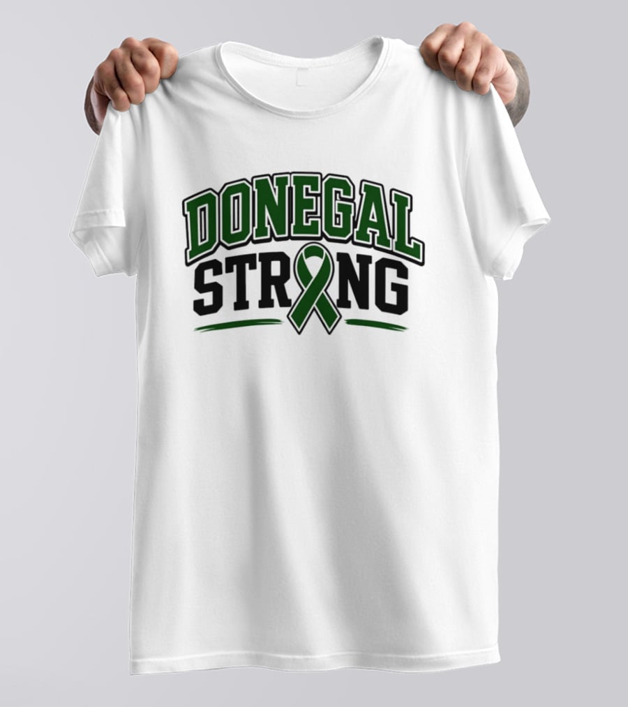 Donegal Strong 2026 Support Awareness Green Ribbon T-Shirt