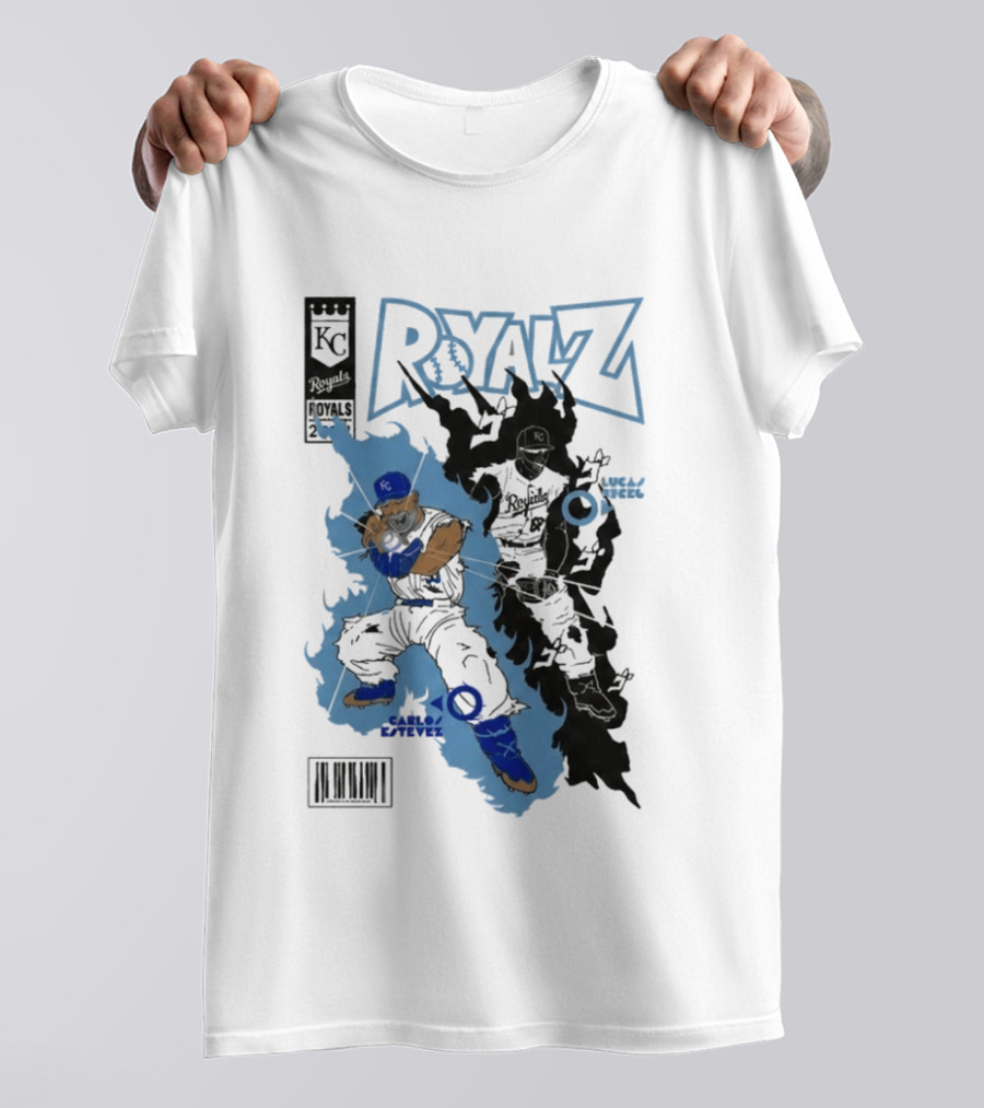 Royals Dragon Kamehameha Baseball Anime T-Shirt