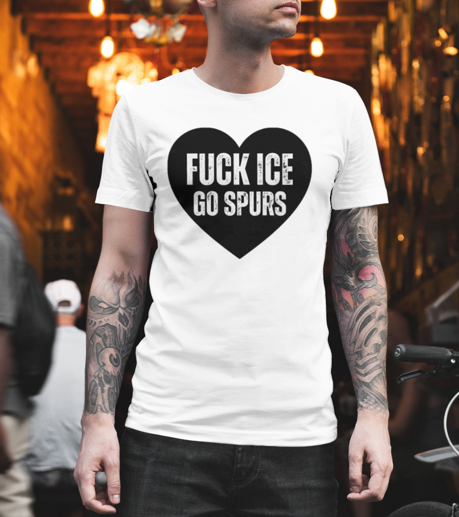 San Antonio Spurs Fuck Ice Go Spurs 2026 Lover T-Shirt