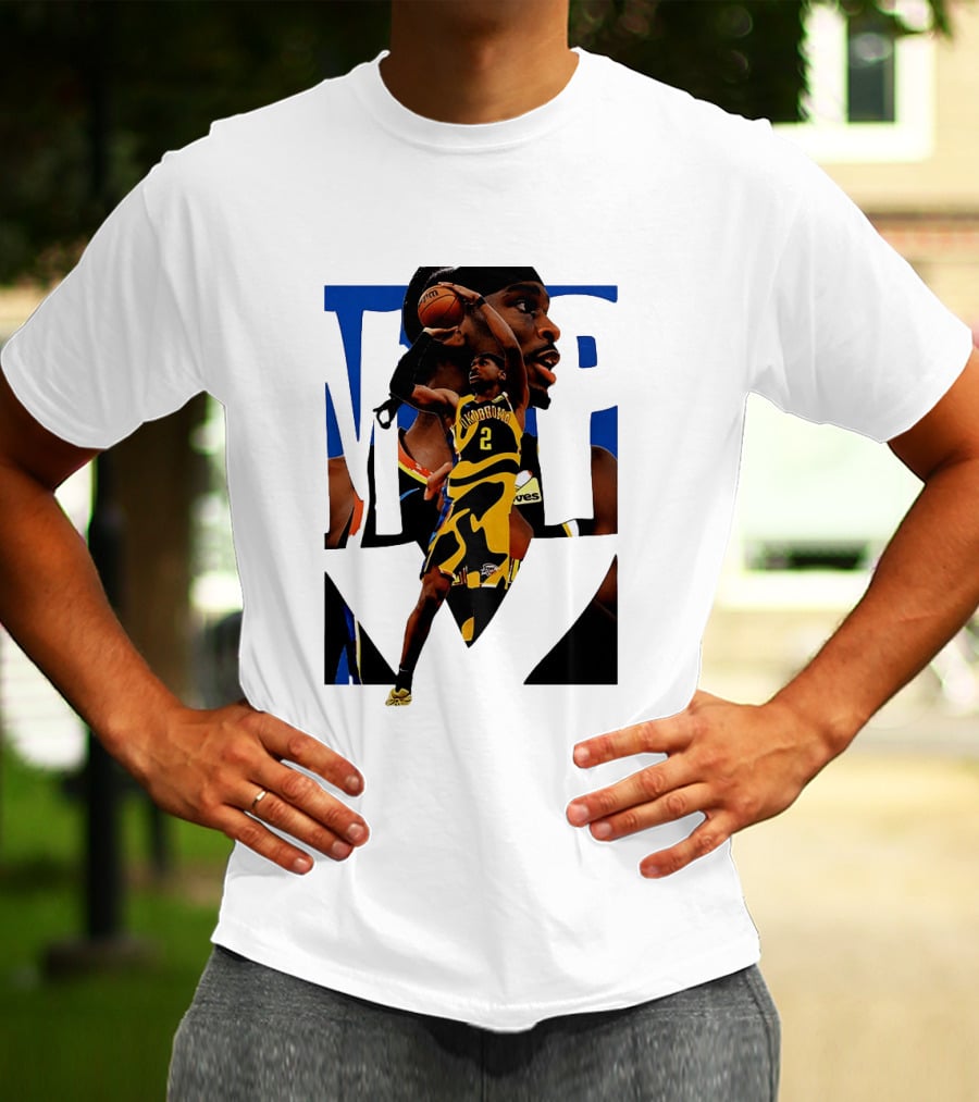 Shai Gilgeous Alexander 2 MVP Oklahoma City Thunder NBA Player Action T-Shirt