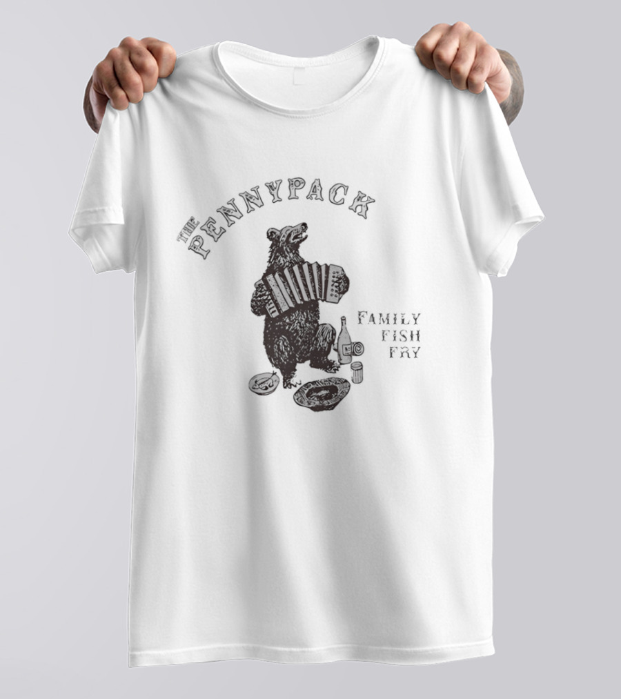 Pennypack Bear And Fish Fry Family Gathering T-Shirt