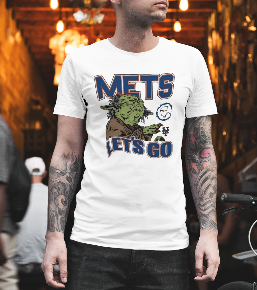 Mets Let's Go Yoda New Yorks Mets T-Shirt