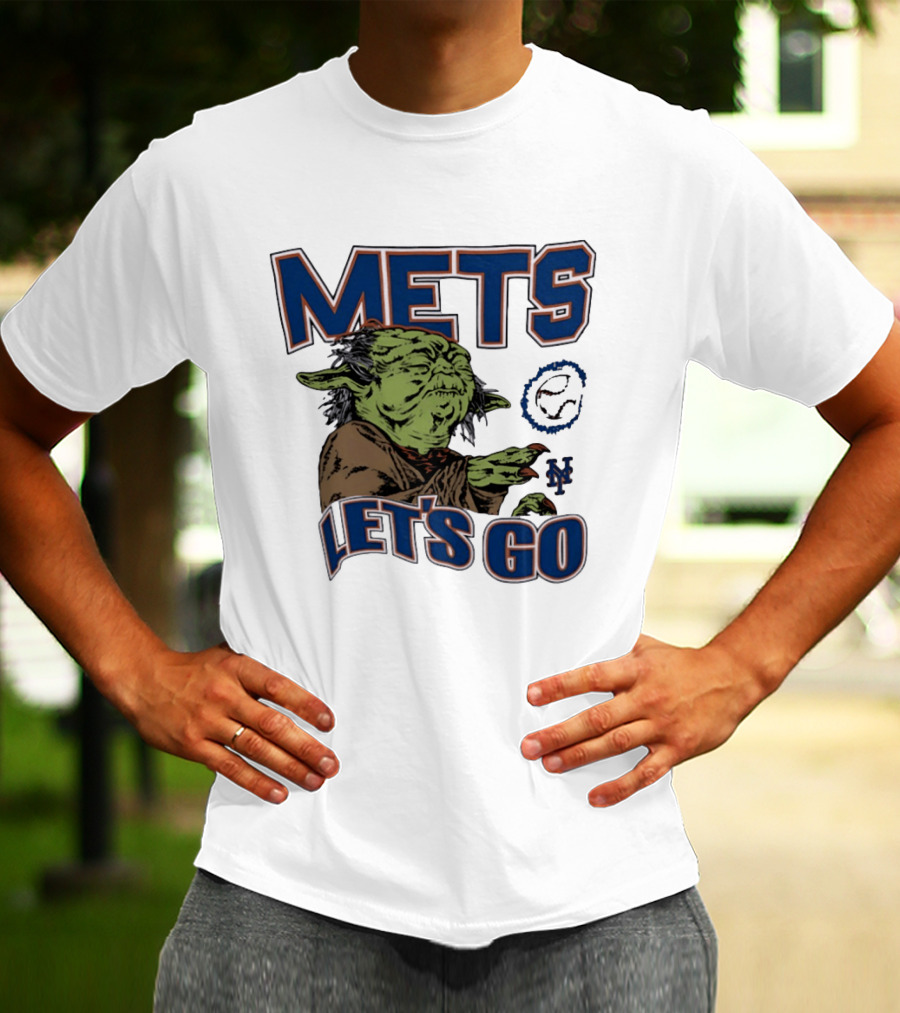 Mets Let's Go Yoda New Yorks Mets T-Shirt