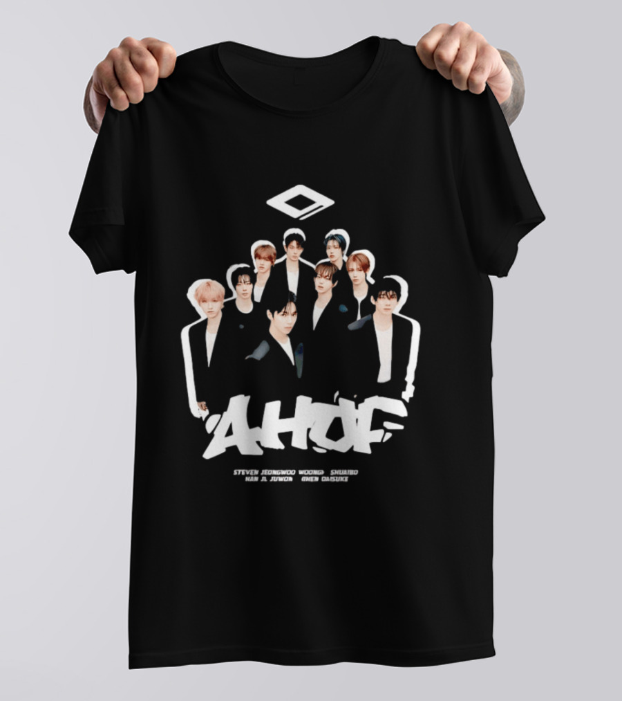 AHOF Steven Jeongwoo Woongki Shuaibo Han Jl Juwon Chihen Daisuke T-Shirt