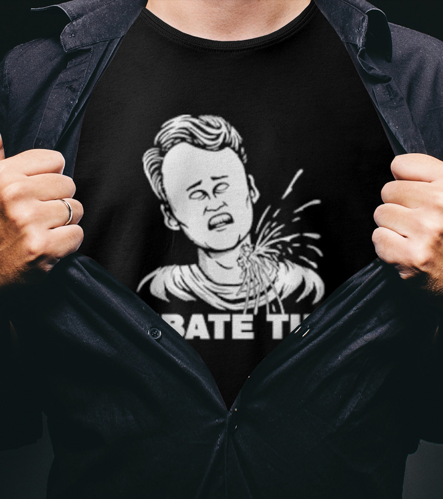 Charlie Kirk Debate This Explosion Head T-Shirt