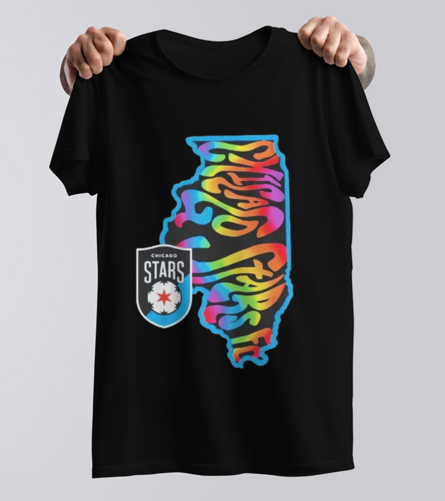 Chicago Stars FC Pride State Groove T-Shirt
