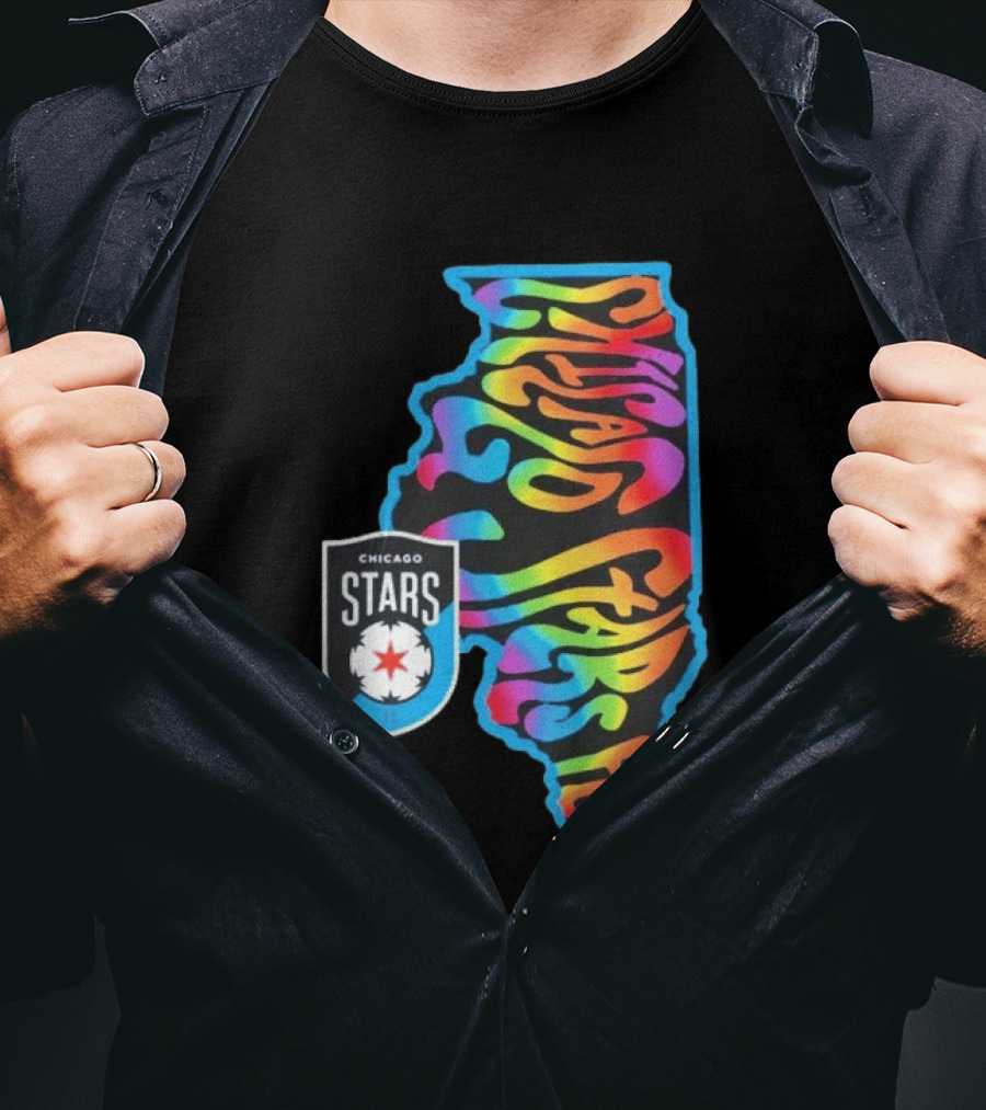 Chicago Stars FC Pride State Groove T-Shirt
