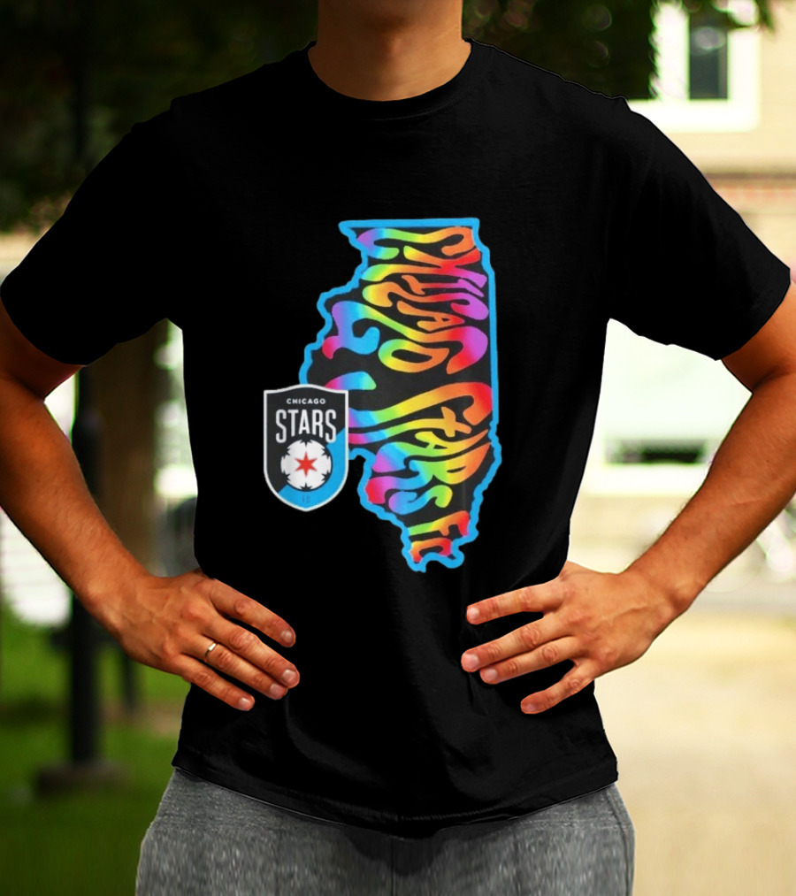 Chicago Stars FC Pride State Groove T-Shirt
