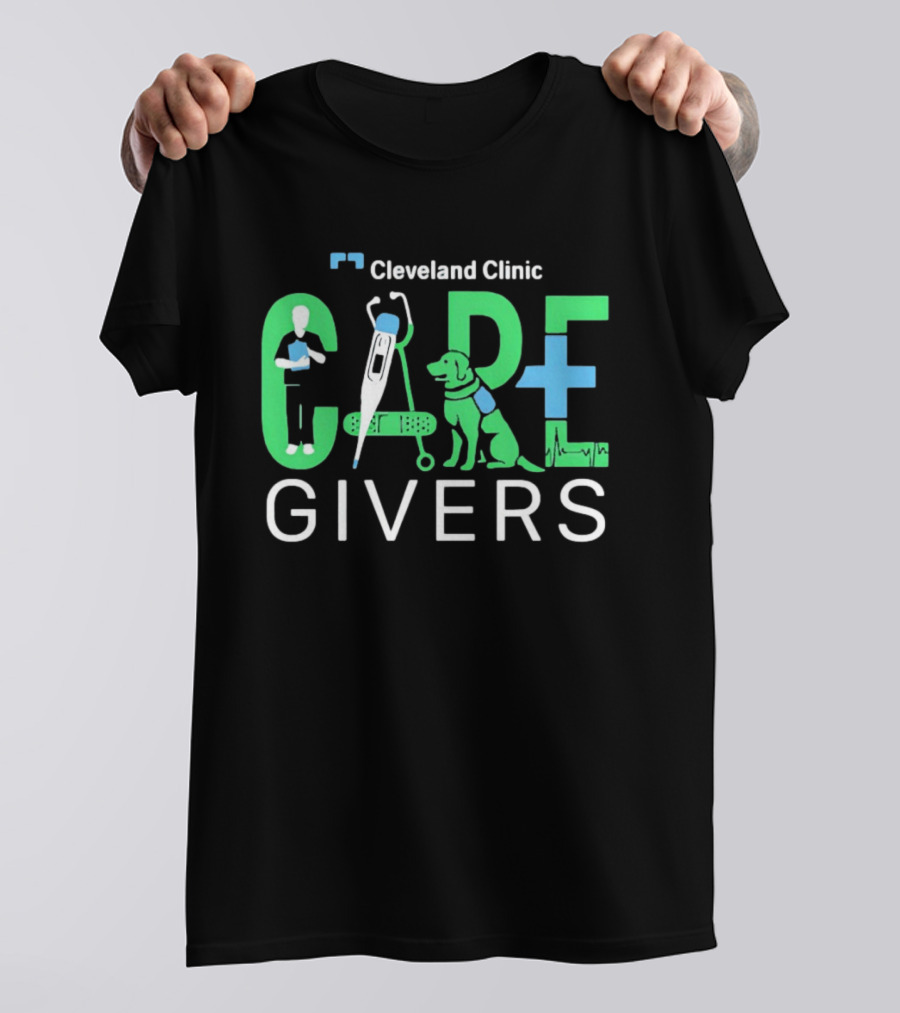 Cleveland Clinic Caregivers Healthcare Team Support T-Shirt