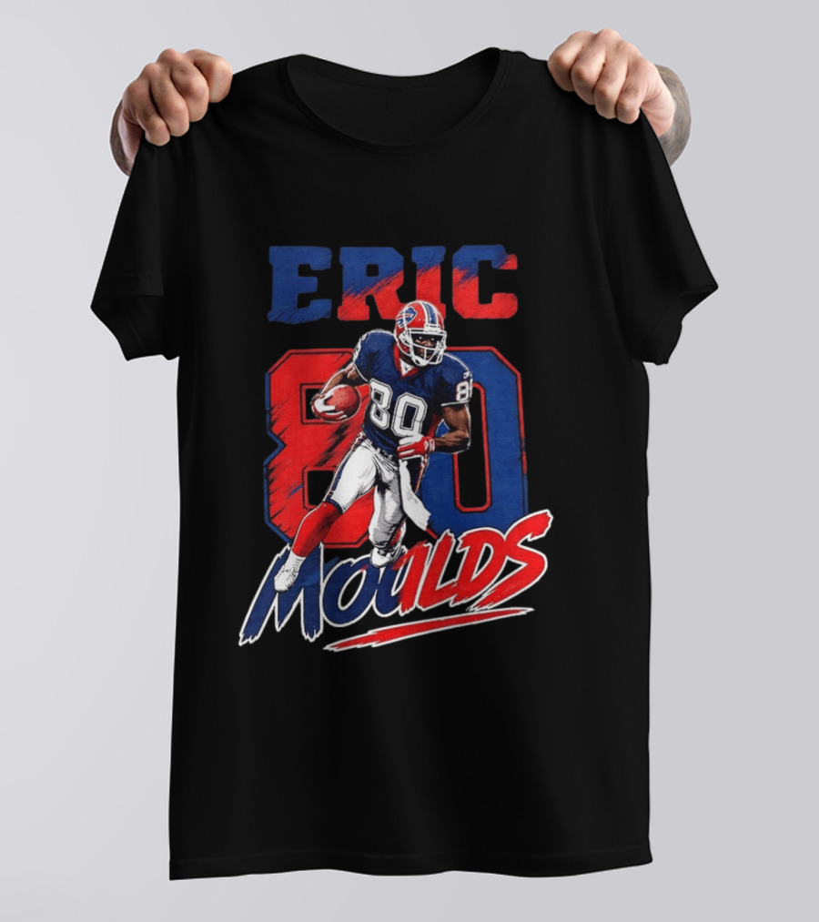 Eric Moulds 80 Buffalo Bills Football Legend T-Shirt