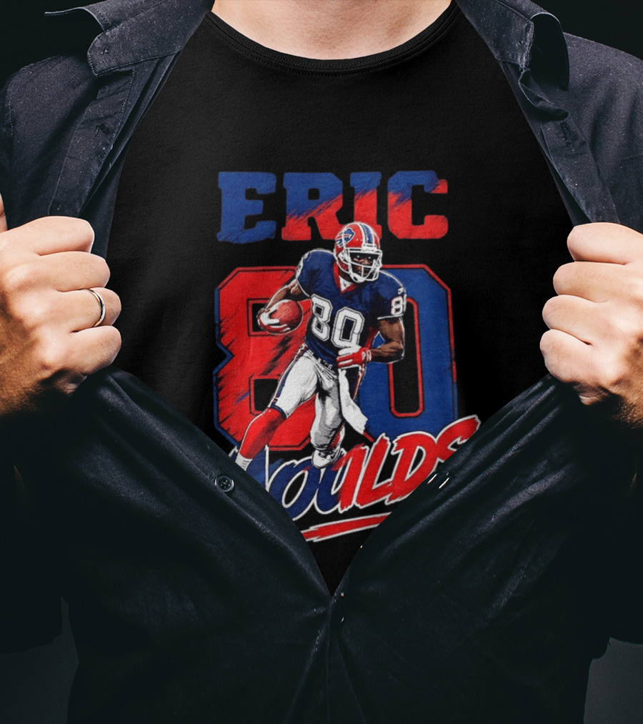 Eric Moulds 80 Buffalo Bills Football Legend T-Shirt